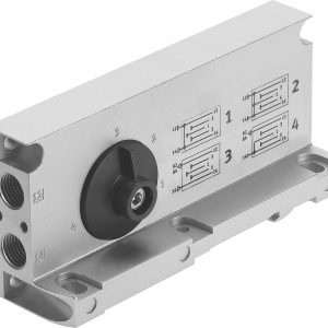 End plate for VSVA, ISO 15407-2, ISO 5599-2