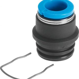 Push-in fitting, push-in cartridge, black polymer QSPK