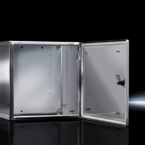 Ex enclosures Stainless steel, empty enclosure with hinged door
