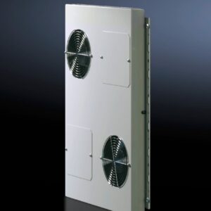 Door-mounted fan