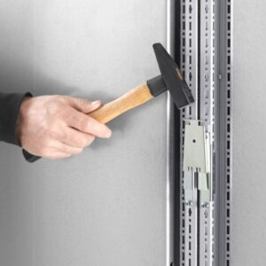 Quick-fit baying clamp, three-piece for TS/TS