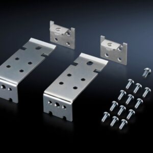 Baying clamp, horizontal for back-to-back mounting