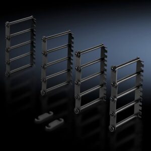 Cable routing bars, 482.6 mm (19") attachment