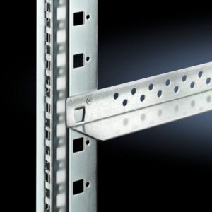Slide rail, heavy-duty for TS network enclosures with two mounting levels