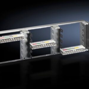 Support unit, 3 U for LSA-Plus strips, max. 150 paired wires
