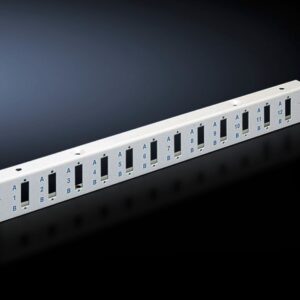 Patch panel to accommodate SC duplex and LC quad fibre-optic couplings