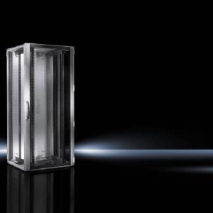 Network/server enclosure TS IT with glazed door, with 482.6 mm (19") mounting angles