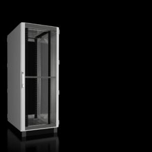 Network/server enclosure TS IT with vented door, pre-configured, with 482.6 mm (19") mounting frame