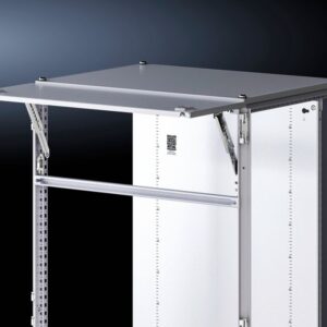 Stay for trim panel, hinged at the top