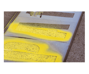 EASYLINE® Upper Case Stencils