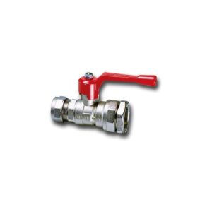 BALL VALVE COMPRESSION/POLYETHYLENE CONNECTIONS - T12 SERIES - ALUMINIUM LEVER HANDLE
