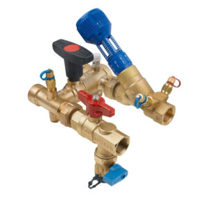 MONOLINK WITH FIXED ORIFICE BALANCING VALVE AND BALL VALVE WITH STRAINER