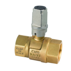 NO LEAD BALL VALVE - "CR" - SCC - T12CRNL SERIES - TAMPER PROOF DEVICE