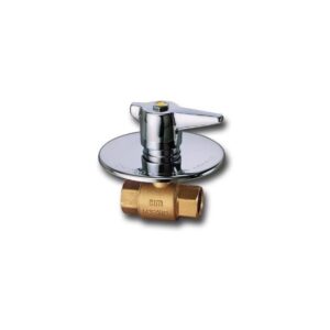 FULL BORE BALL VALVE FOR GAS - PANEL MOUNT - COVER PLATE Ø100 - T10G SERIES