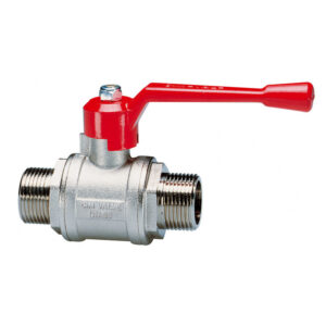 Male-male ball valves