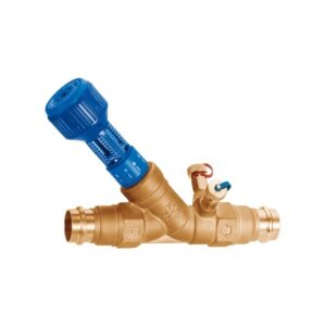 Balancing valve with press fittings
