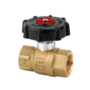 NO LEAD BALL VALVE - "CR" - SCC - T12CRNL SERIES - SPEED REDUCER HANDWHEEL