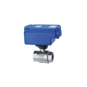 Electro actuated ball valves