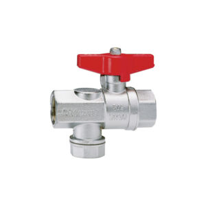 Ball valves with strainer