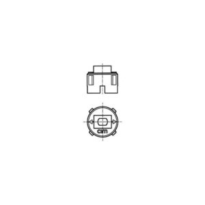 LEAD SEALING SQUARE LOCKING CAP Cim 306