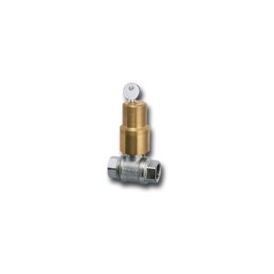 BALL VALVE WITH LOCKABLE SAFETY CAP - T10 SERIES